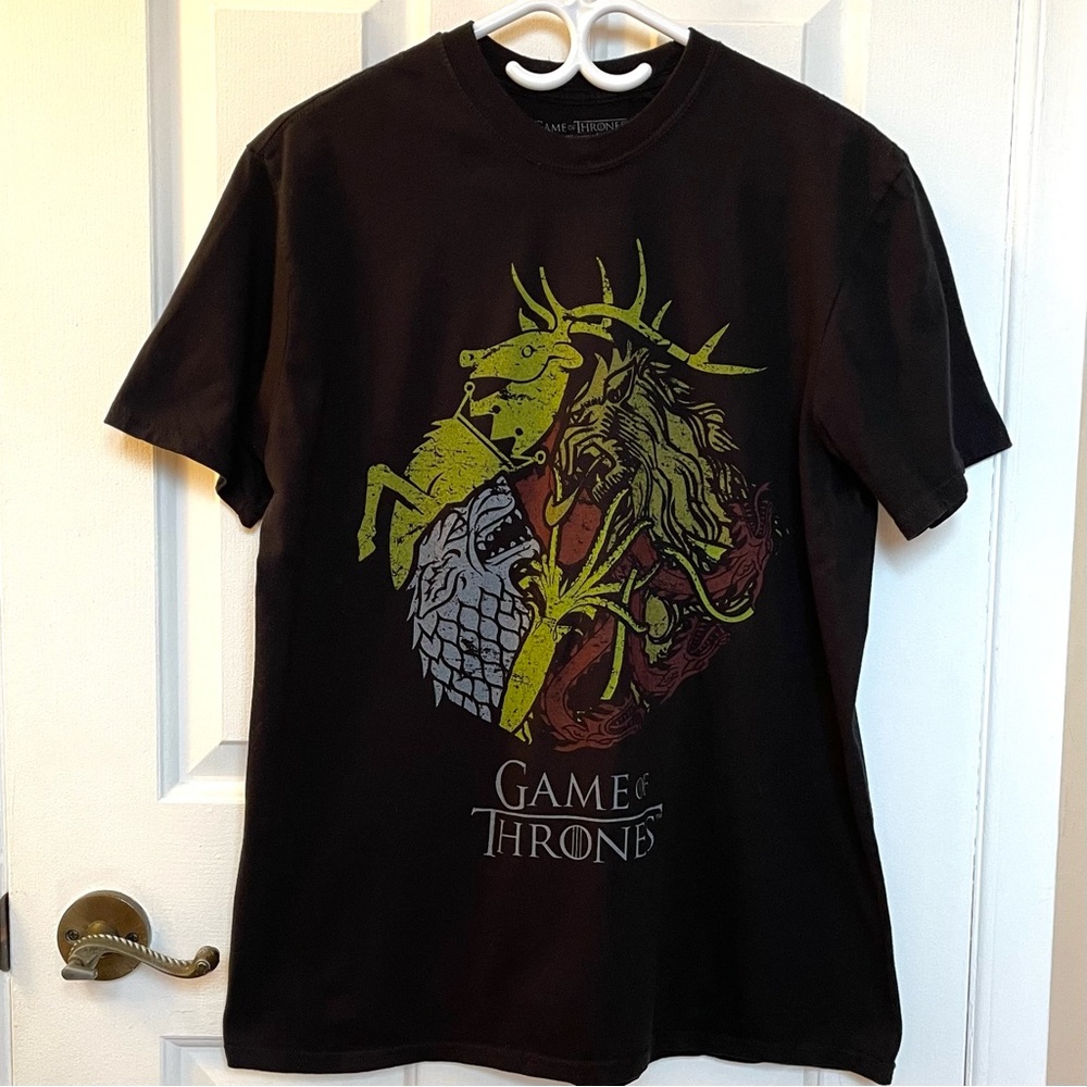 Game of Thrones Black Graphic Tee